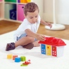 SHAPE SORTER HAPPY HOUSE WITH LOCKABLE DOORS [5097][050977]