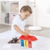 SHAPE SORTER HAPPY HOUSE WITH LOCKABLE DOORS [5097][050977]