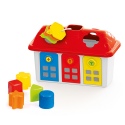 SHAPE SORTER HAPPY HOUSE WITH LOCKABLE DOORS [5097][050977]