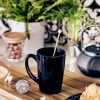 Single Black NEW MORNING Mug [859928]