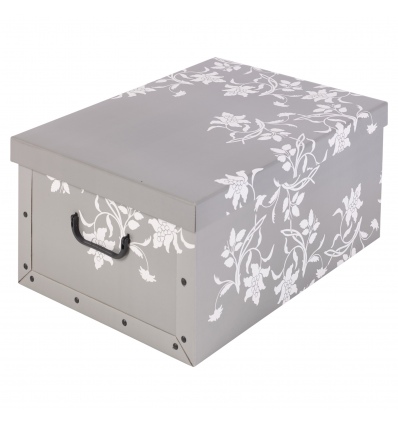 Vintage Flower Design Storage Boxes