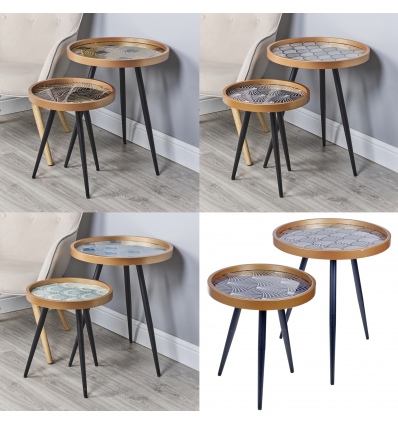 Set Of 2 Round Tables