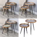 Set Of 2 Round Tables