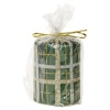 40hr Tartan Glitter Christmas Candle