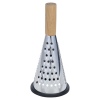 3 Face Metal Grater With Wooden Handle [296795]