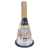 3 Face Metal Grater With Wooden Handle [296795]