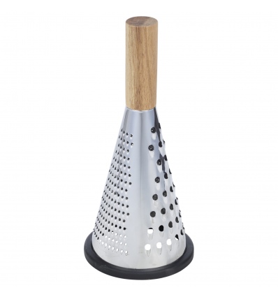 3 Face Metal Grater With Wooden Handle [296795]