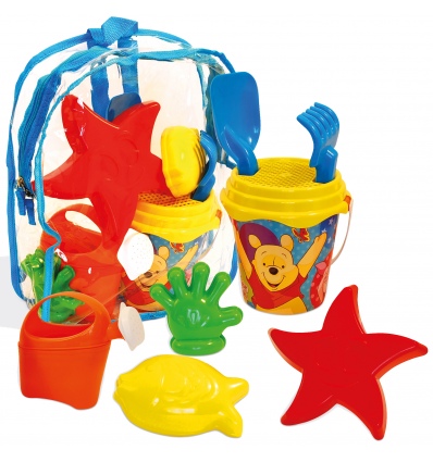 Complete Beach Toy Set With Carry Bag Winnie The Pooh [796004]