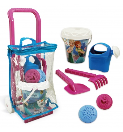 Frozen Plastic Toy Set With A trolley [786005]