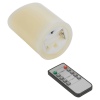 5" Battery Operated Flickering LED Candle with Remote [X000PCXTXV]