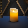 5" Battery Operated Flickering LED Candle with Remote [X000PCXTXV]