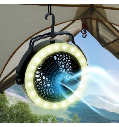 2 in 1 Camping Light & Fan [182537]