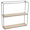 Set Of 4  Metal Wall Shelves [548221]