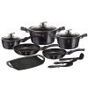 12 + 2 Pcs Cookware Set With Grill