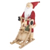 Santa Figurine Standing On Sleigh