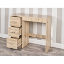 Wooden Dressing Table With 3 Drawers