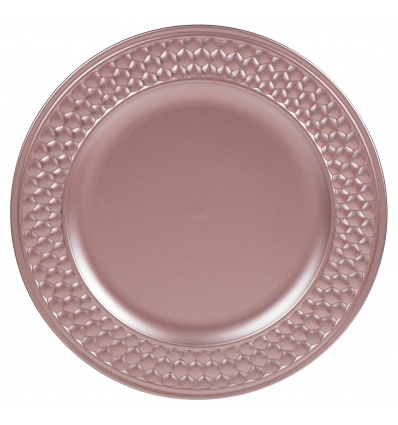 33cm Metallic Coloured Charger Plates