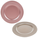 33cm Metallic Coloured Charger Plates