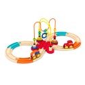 URBN-TOYS Bead Maze Toy & Wooden Train Track Set (AC7532) [506578]