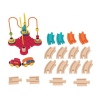 URBN-TOYS Bead Maze Toy & Wooden Train Track Set (AC7532) [506578]