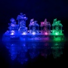 Colour Changing LED Light Christmas Acrylic Train [120515]