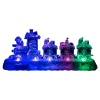 Colour Changing LED Light Christmas Acrylic Train [120515]