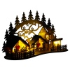 30cm Wooden Light Up Display Decoration (Styles Vary) [010245]