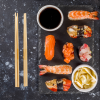 7pc Rectangle Sushi Set [226991]