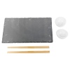 7pc Rectangle Sushi Set [226991]