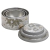 3Pcs Cookie Tin Set Xmas