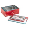 3Pcs Cookie Tin Set Xmas