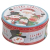 3Pcs Cookie Tin Set Xmas