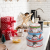 3Pcs Cookie Tin Set Xmas