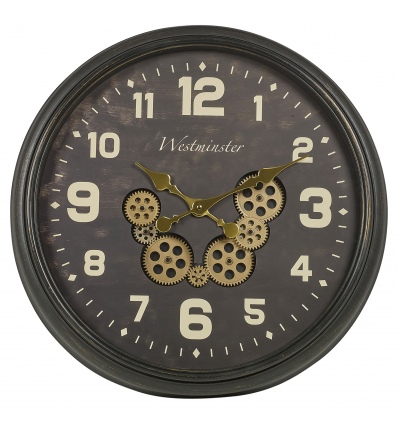 Mechanical Wall Clock With Rotating Movement [3065221]