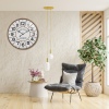 Oversized Wooden Wall Clock 73cm x 73cm x 4.5cm[969348]