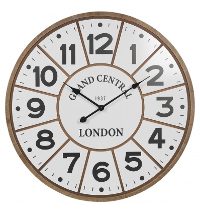 Oversized Wooden Wall Clock 73cm x 73cm x 4.5cm[969348]