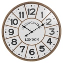 Oversized Wooden Wall Clock 73cm x 73cm x 4.5cm[969348]