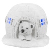IGLOO WITH BLUE LED 25CM (Styles Vary) [634426]