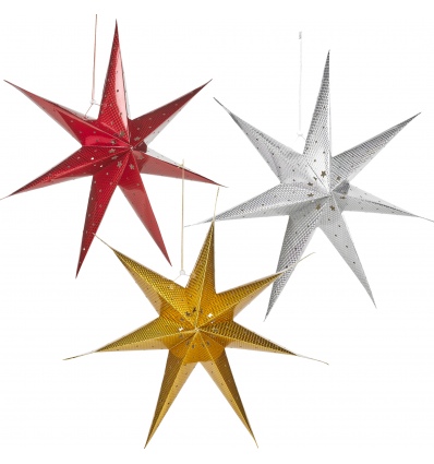 60cm Paper Star With LED Light