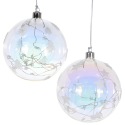 Xmas Decorative LED Light Up Ball 2ASS