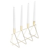 Candle Holder 4 Candles Gold [965630]