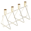 Candle Holder 4 Candles Gold [965630]