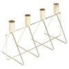 Candle Holder 4 Candles Gold [965630]