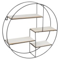 Four Tier Metal Wall Display Rack [478334]