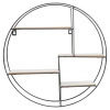 Four Tier Metal Wall Display Rack [478334]