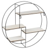 Four Tier Metal Wall Display Rack [478334]