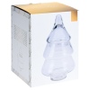 Christmas Tree Shaped Glass Storage Jar 800ml [107863]