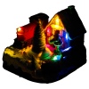 XMAS HOUSE WITH LED TRAIN (Colours Vary) [053068]