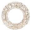 Decorative Wreath With Warm White LED Lights