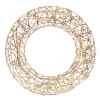 Decorative Wreath With Warm White LED Lights